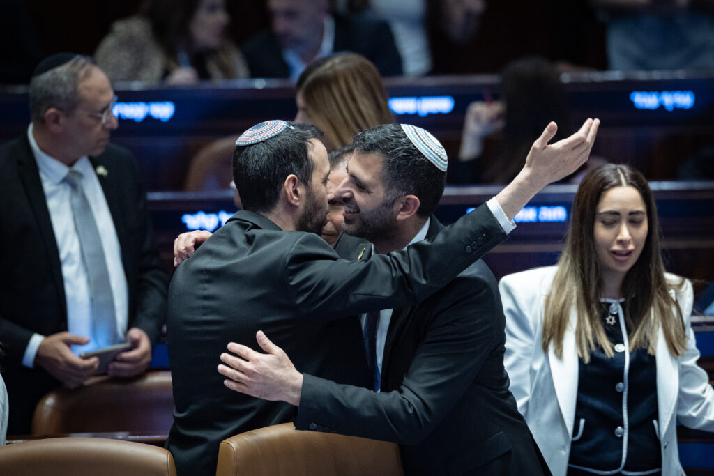Communications Minister Shlomo Karhi attends a vote at the plenum hall of the Knesset, the Israeli parliament in Jerusalem, on July 16, 2026. Photo by Yonatan Sindel/Flash90