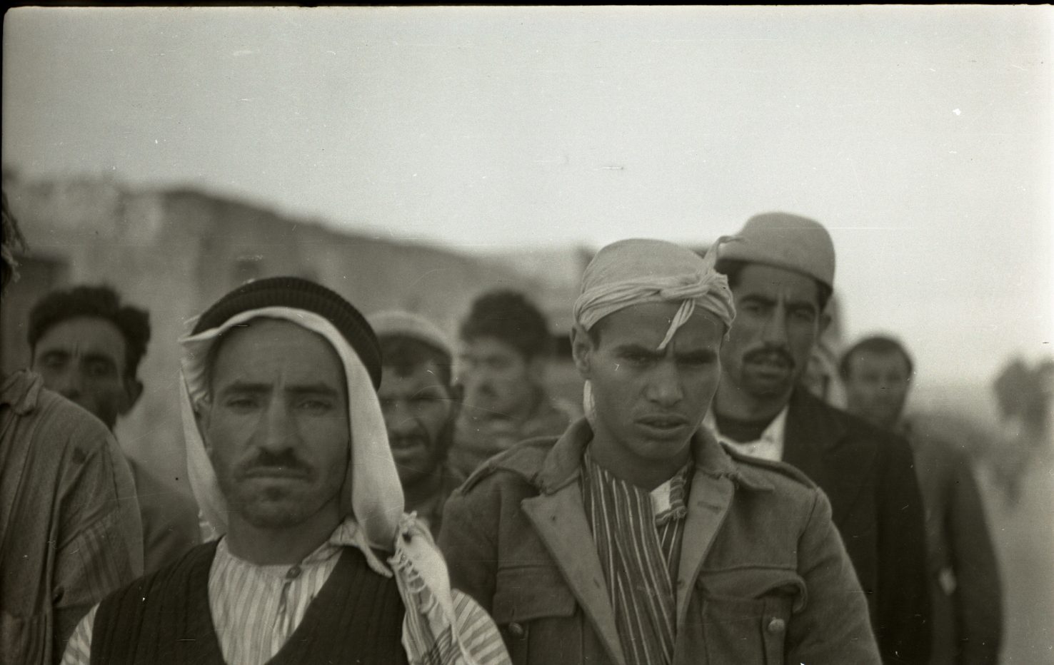 Kriegsgefangene des israelischen Unabhängigkeitskriegs von 1948-1949, Beerscheba. Foto: Wikicommons