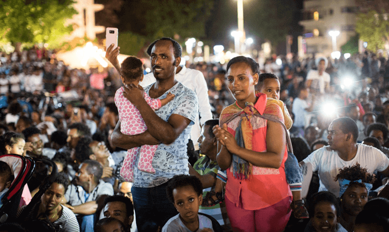  Protest von Geflüchteten. Tel Aviv, Juni 2017. Foto: Activestills