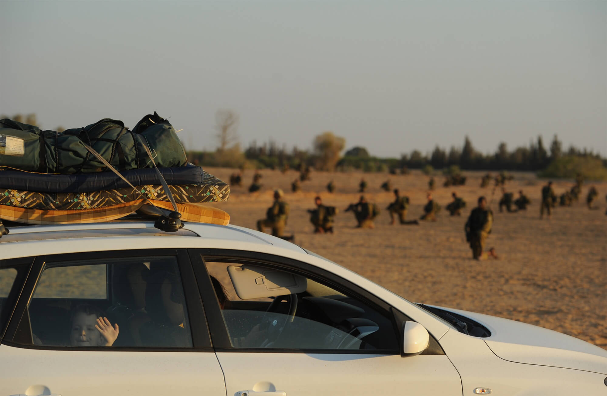  Truppenübungsplatz im Süden Israels auf dem Weg zum Negev-Musik-Festival. Foto: Daniel Tchetchik<b class="textmedia__copyright"></b>
