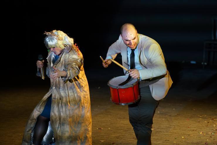  Shaden Kanboura und Henry Andrawes, Other Places. Foto: Habib Simaan & Khashabi Theatre