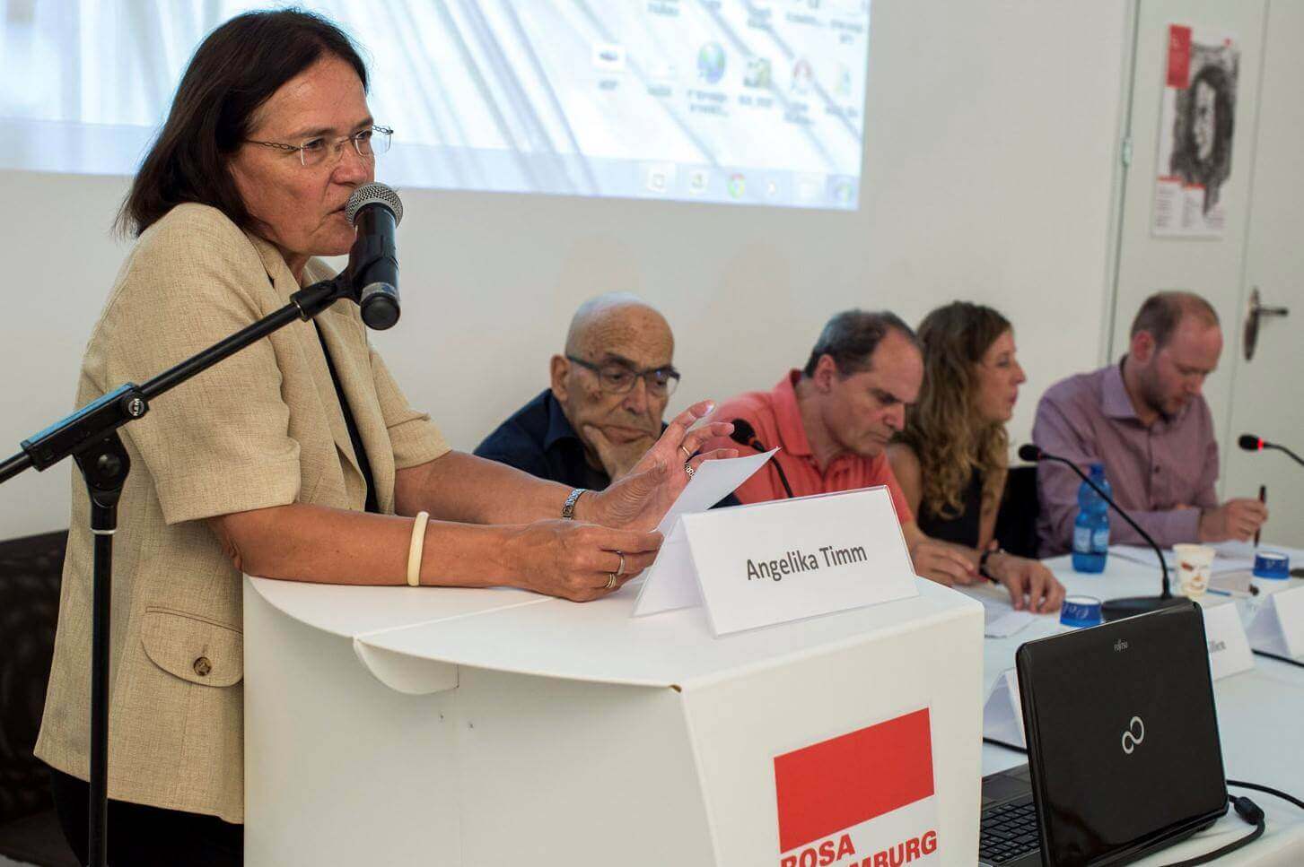  Angelika Timm, Leiterin des Israel Büros der Rosa-Luxemburg-Stiftung (2009-2015)