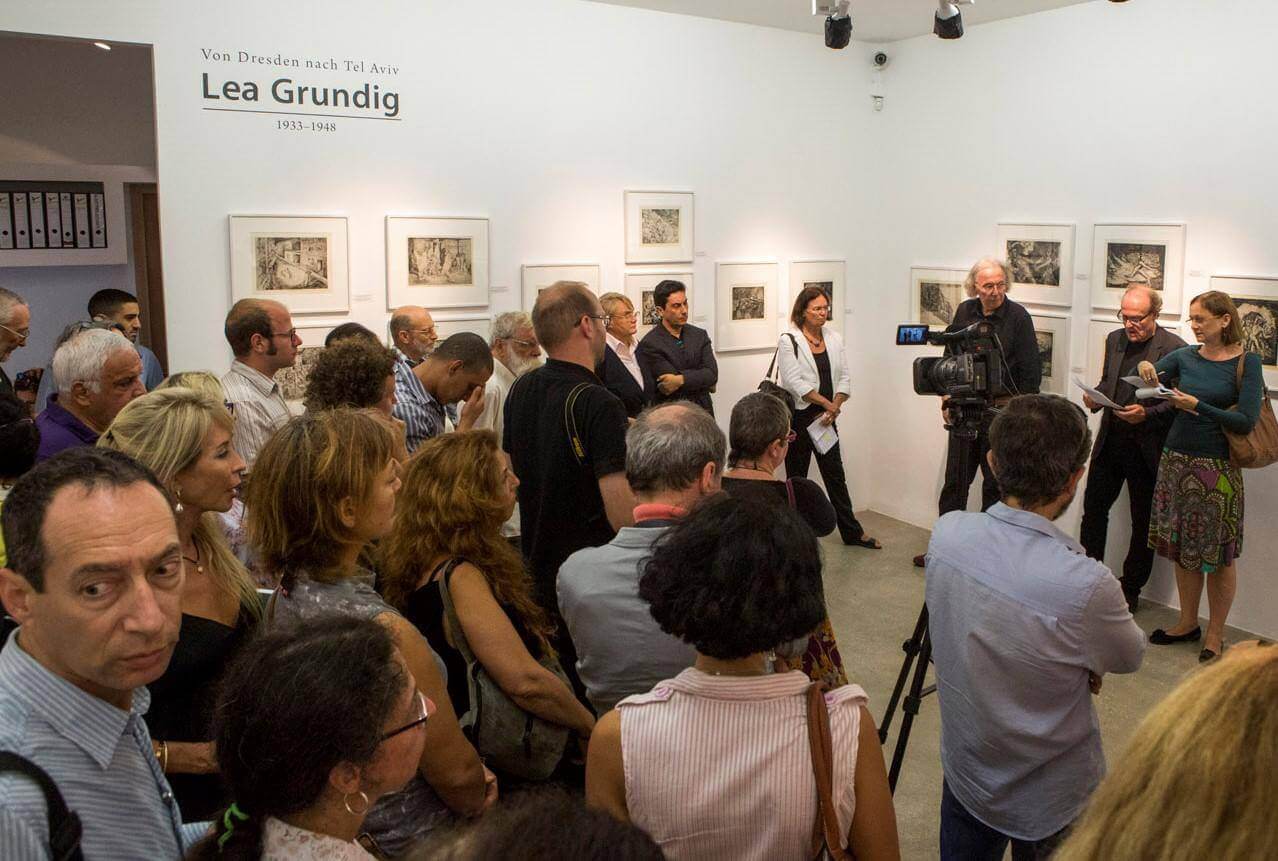  Eröffnung der Ausstellung