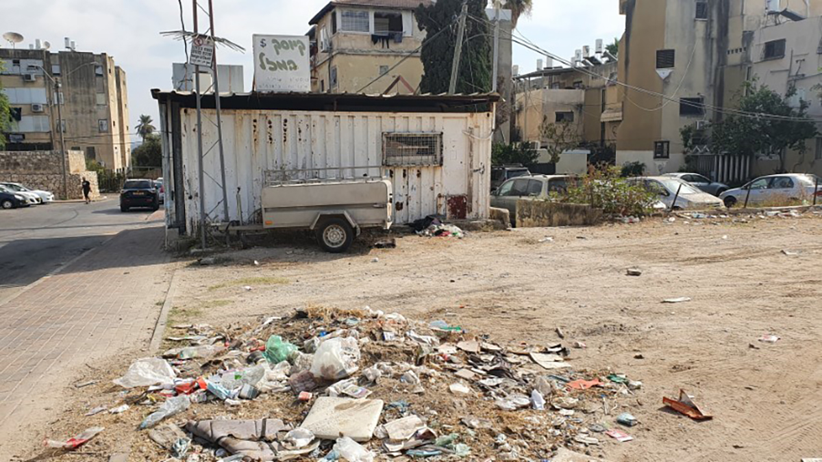 Straße der Jüdischen Legion in Lod, 2021. Foto: Emek Shaveh&nbsp;